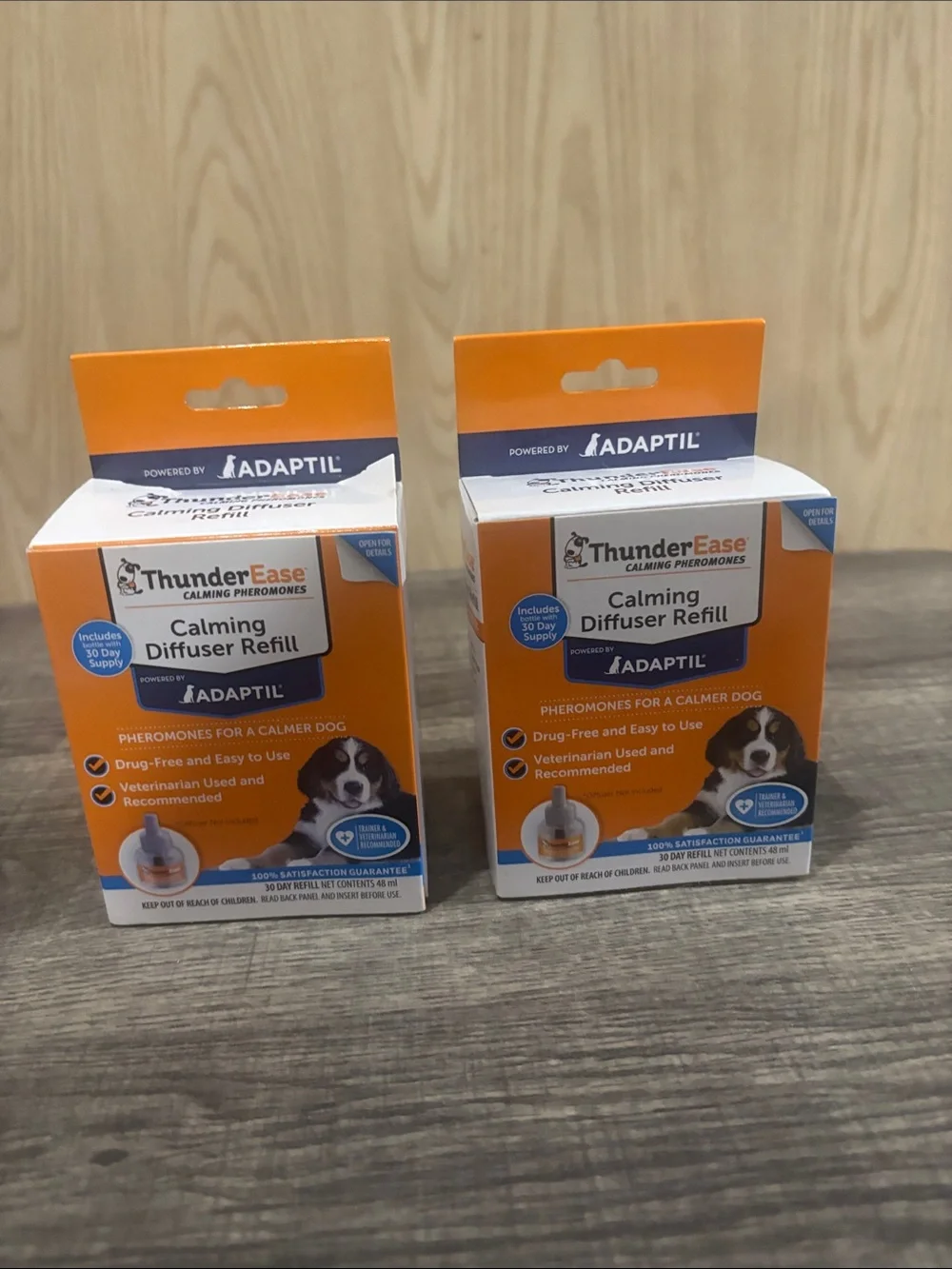 ThunderEase 2pcs Calming Diffuser Refill for Dogs